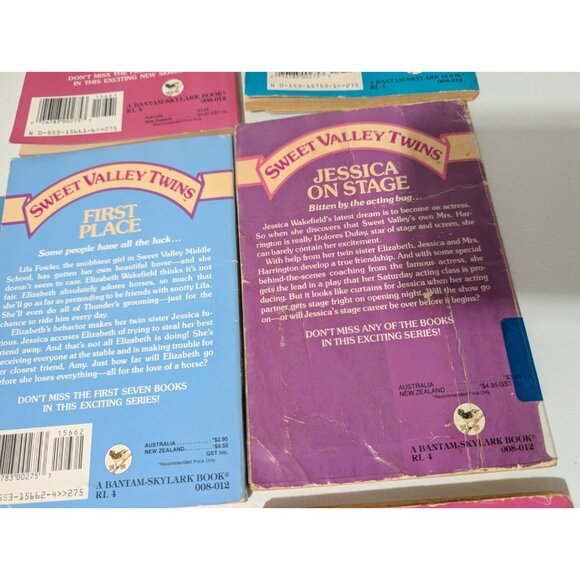 15 Vintage Sweet Valley High & Diaries Francine Pascal Books Lot Bundle - Picture 16 of 16